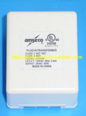 New Amseco XF-2440 Transformer AC Adapter 24VAC 40VA New Amseco XF-2440 Transformer AC Adapter 24VAC 40VA