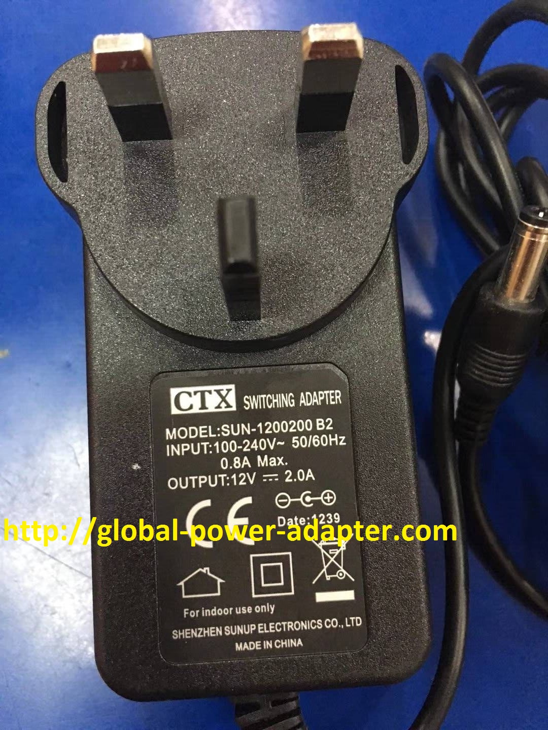 Brand NEW CTX SUN-1200200 B2 AC DC Adapter POWER SUPPLY Brand NEW CTX SUN-1200200 B2 AC DC Adapter POWER SUPPLY