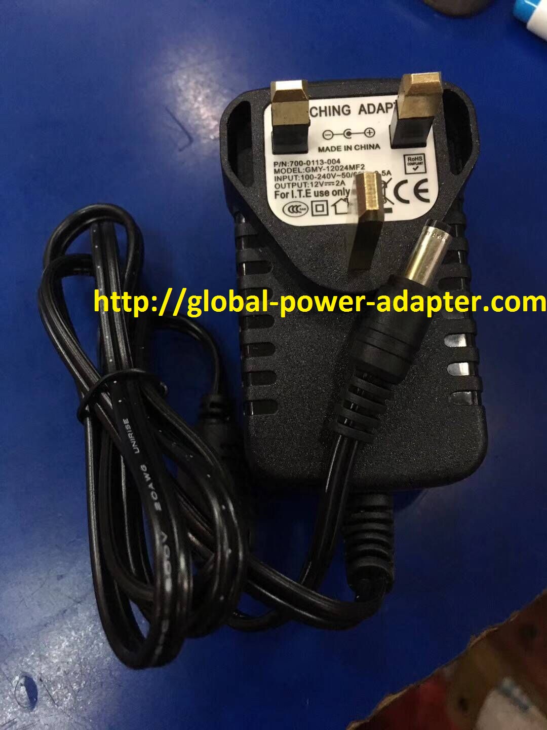 Brand NEW GMY-12024MF2 700-0113-004 AC DC Adapter POWER SUPPLY Brand NEW GMY-12024MF2 700-0113-004 AC DC Adapter POWER SUPPLY