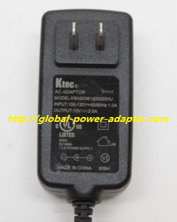 NEW KTEC 12V 2.5AMP P171 FOR KSAS0361200250HU AC DC Adapter Power Supply NEW KTEC 12V 2.5AMP P171 FOR KSAS0361200250HU AC DC Adapter Power Supply
