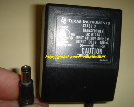 NEW TEXAS INSTRUMENTS CORD#AC-9175A ADAPTER POWER SUPPLY NEW TEXAS INSTRUMENTS CORD#AC-9175A ADAPTER POWER SUPPLY